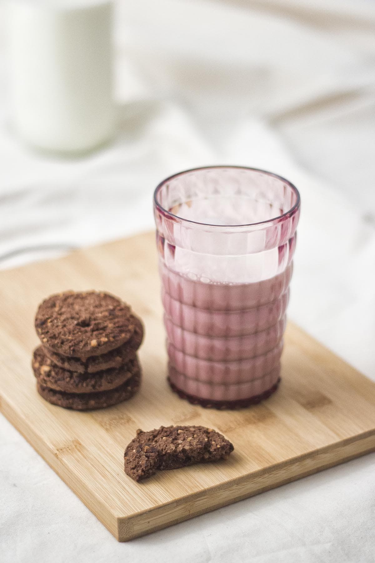 Allegra Mürdüm Rengi Kırılmaz Akrilik Bardak Seti 6'lı 400ml Kahve Yanı Bardağı