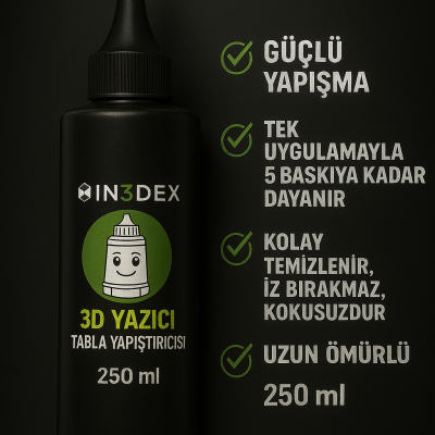 3D Yazıcı Tabla Yapıştırıcısı 250 ml